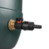 Water butt brass kit 1 inch with in-line valve and 16mm barb – rainwater harvesting kit uk