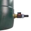 Water butt brass kit 1″ with in-line valve + 20mm barb – rainwater harvesting kit uk water butt kits free shipping 37