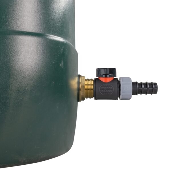 Water butt brass kit 1″ with in-line valve + 20mm barb – rainwater harvesting kit uk water butt kits free shipping 13