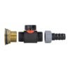 Water butt brass kit 1″ with in-line valve + 20mm barb – rainwater harvesting kit uk water butt kits free shipping 39