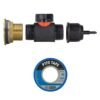 Water butt brass kit 1″ with in-line valve + 4mm barb and – rainwater harvesting kit uk new arrivals free shipping 49