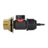 Water butt brass kit 1″ with in-line valve + 4mm barb and – rainwater harvesting kit uk new arrivals free shipping 45