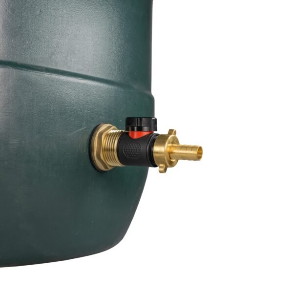 Water butt brass kit 1 inch with in-line valve and 1/2 inch brass barb – rainwater harvesting kit uk brass wall flange kits free shipping 9