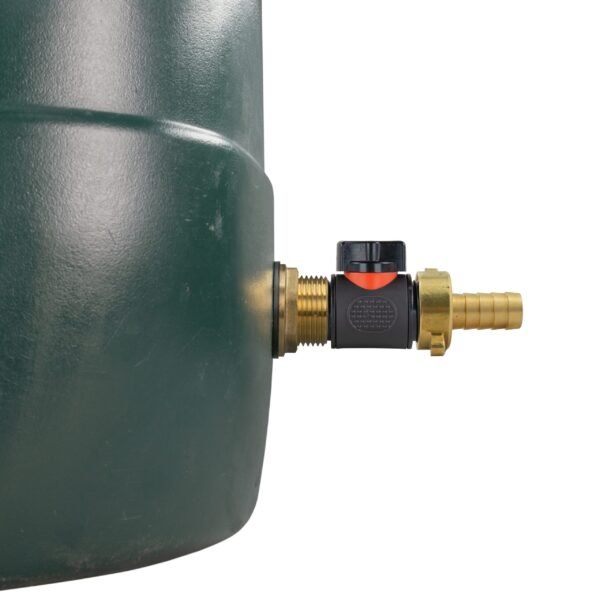 Water butt brass kit 1 inch with in-line valve and 1/2 inch brass barb – rainwater harvesting kit uk brass wall flange kits free shipping 11