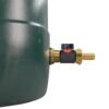 Water butt brass kit 1″ with in-line valve + 1/2″ brass barb – rainwater harvesting kit uk water butt kits free shipping 37