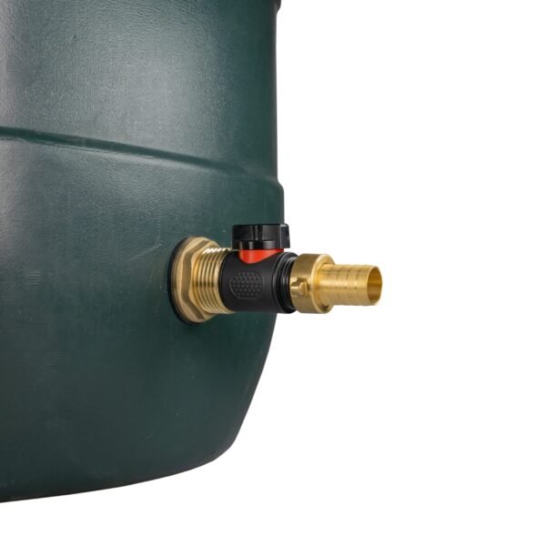 Water butt brass kit 1″ with in-line valve + 3/4″ brass barb – rainwater harvesting kit uk new arrivals free shipping 13