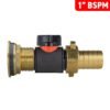 Water butt brass kit 1″ with in-line valve + 3/4″ brass barb – rainwater harvesting kit uk new arrivals free shipping 43