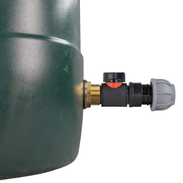 Water butt brass kit 1″ with in-line valve + 20mm mdpe and – rainwater harvesting kit uk water butt kits free shipping 13