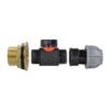 Water butt brass kit 1″ with in-line valve + 20mm mdpe and – rainwater harvesting kit uk water butt kits free shipping 45