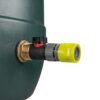 Water butt brass kit 1 inch with in-line valve + female quick – rainwater harvesting kit uk with lime connector brass wall flange kits free shipping 35