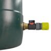Water butt brass kit 1 inch with in-line valve + female quick – rainwater harvesting kit uk with lime connector brass wall flange kits free shipping 37