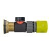 Water butt brass kit 1 inch with in-line valve + female quick – rainwater harvesting kit uk with lime connector brass wall flange kits free shipping 23