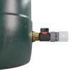 Water butt brass kit 1 inch with in-line valve and female quick connector in white – rainwater harvesting kit uk brass wall flange kits free shipping 31