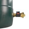 Water butt brass kit 1″ with in-line valve + geka – rainwater harvesting kit uk brass wall flange kits free shipping 35