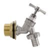 Water butt brass kit 1″ with nickel plated barbed tap – rainwater harvesting kit uk new arrivals free shipping 39