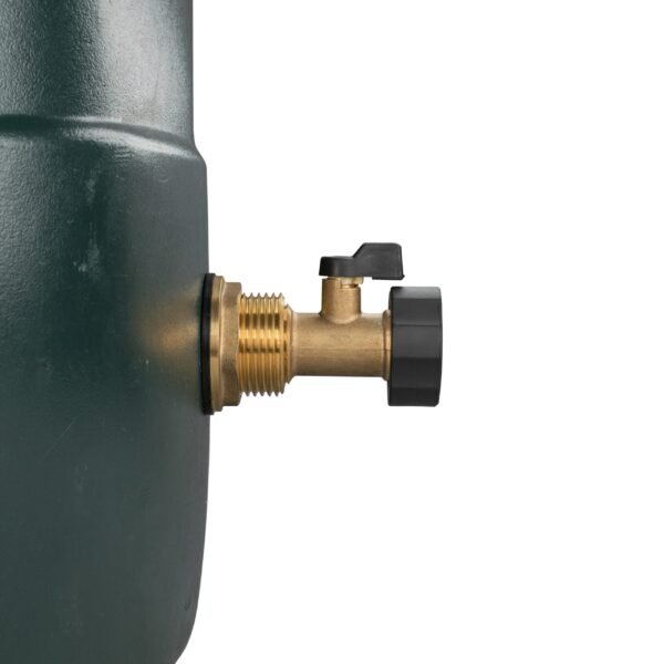 Water butt brass kit 1″ with brass valve and drill bit new arrivals free shipping 15