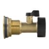 Water butt brass kit 1″ with brass valve and drill bit new arrivals free shipping 27