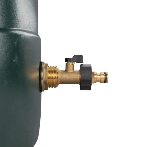 Water butt brass kit 1″ with brass valve + quick connect and – rainwater harvesting kit uk new arrivals free shipping 15