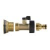 Water butt brass kit 1″ with brass valve + quick connect and – rainwater harvesting kit uk new arrivals free shipping 37