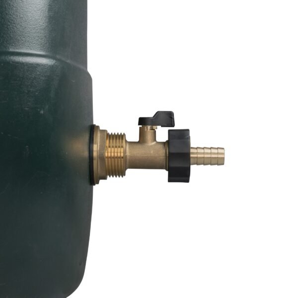 Water butt brass kit 1 inch with brass valve + 13mm barb and – rainwater harvesting kit uk water butt kits free shipping 13