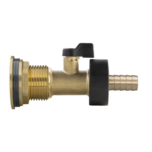 Water butt brass kit 1 inch with brass valve + 13mm barb and – rainwater harvesting kit uk water butt kits free shipping 5