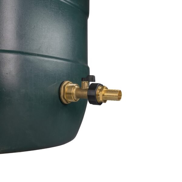 Water butt brass kit 1 inch with brass valve and 19mm barb – rainwater harvesting kit uk brass wall flange kits free shipping 9