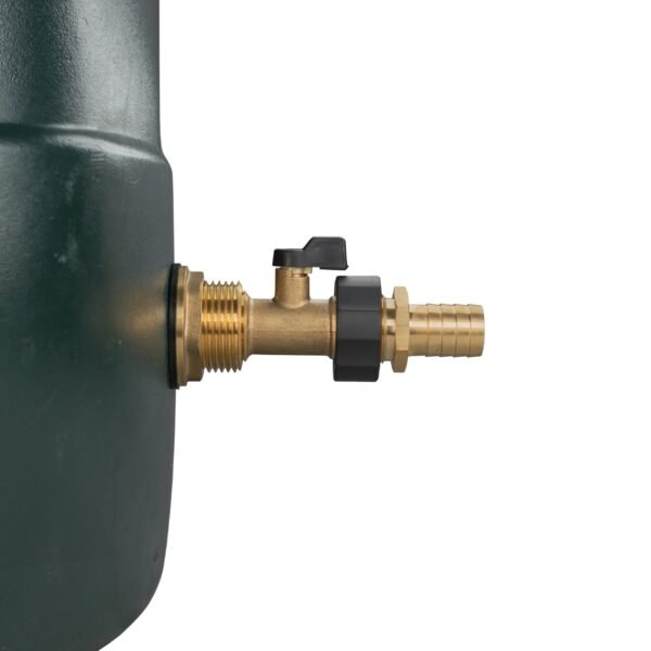 Water butt brass kit 1 inch with brass valve and 19mm barb – rainwater harvesting kit uk brass wall flange kits free shipping 11