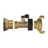 Water butt brass kit 1″ with brass valve + geka and drill – rainwater harvesting kit uk new arrivals free shipping 37
