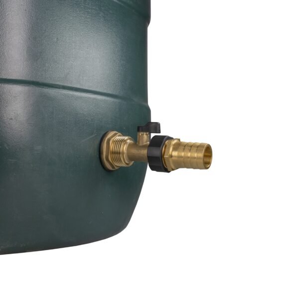 Water butt brass kit 1 inch with brass valve + 25mm barb and – rainwater harvesting kit uk water butt kits free shipping 11