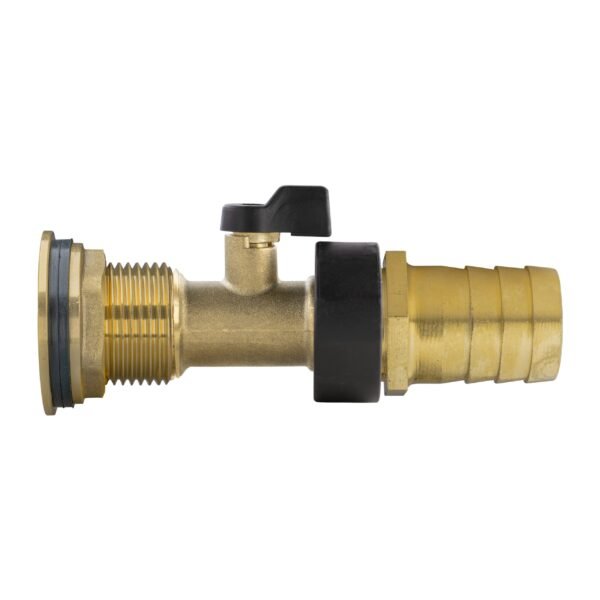 Water butt brass kit 1 inch with brass valve + 25mm barb and – rainwater harvesting kit uk water butt kits free shipping 5