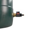 Water butt brass kit 1 inch with in-line valve + quick connect – rainwater harvesting kit uk brass wall flange kits free shipping 21