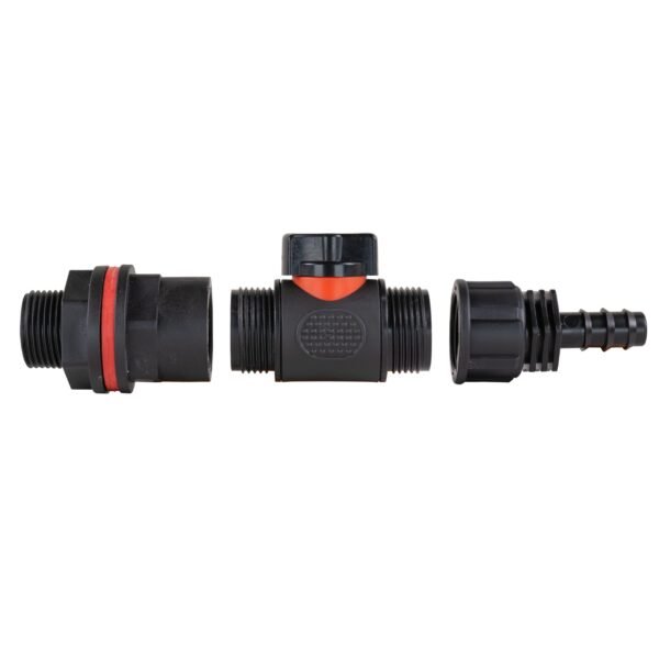 Water butt kit 3/4″ with in-line valve + 1/2″ barb and drill – rainwater harvesting kit uk water butt kits free shipping 13