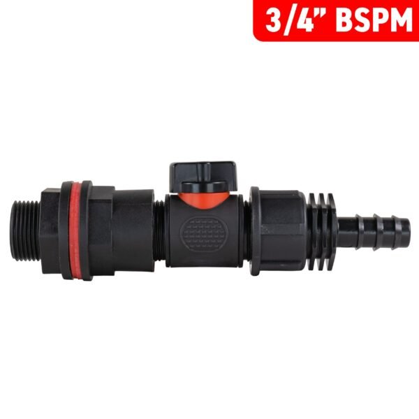 Water butt kit 3/4″ with in-line valve + 1/2″ barb and drill – rainwater harvesting kit uk water butt kits free shipping 15