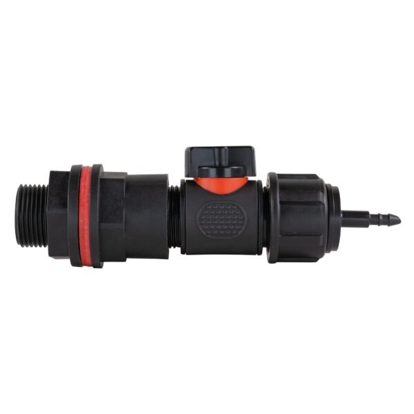 Water butt kit 3/4 inch with in-line valve + 4mm micro barb – rainwater harvesting kit uk water butt kits free shipping 5