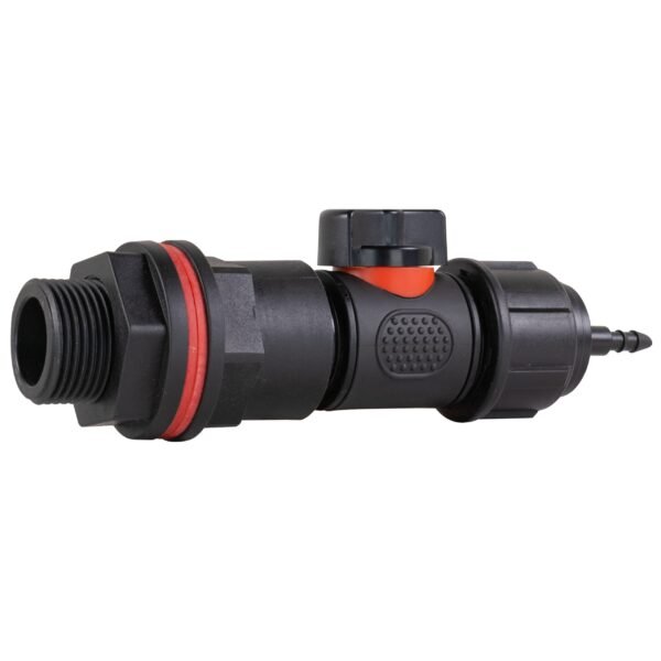 Water butt kit 3/4 inch with in-line valve + 4mm micro barb – rainwater harvesting kit uk water butt kits free shipping 9