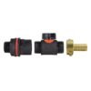 Water butt kit 3/4 inch with in-line valve + 13mm brass barb and – rainwater harvesting kit uk water butt kits free shipping 25