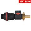 Water butt kit 3/4 inch with in-line valve + 13mm brass barb and – rainwater harvesting kit uk water butt kits free shipping 27