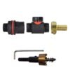 Water butt kit 3/4 inch with in-line valve + 13mm brass barb and – rainwater harvesting kit uk water butt kits free shipping 17