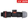 Water butt kit 3/4 inch with in-line valve + 25mm mdpe joiner and drill bit – rainwater harvesting kit uk water butt kits free shipping 27