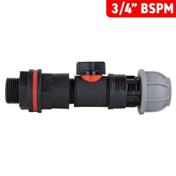 Water butt kit 3/4 inch with in-line valve + 25mm mdpe joiner and drill bit – rainwater harvesting kit uk water butt kits free shipping 13