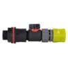 Water butt kit 3/4 inch with in-line valve + female quick – rainwater harvesting kit uk, lime, with drill bit water butt kits free shipping 17