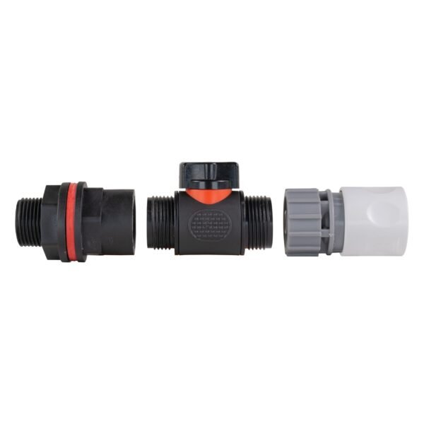Water butt kit 3/4 inch with in-line valve + female quick – rainwater harvesting kit uk, white water butt kits free shipping 9
