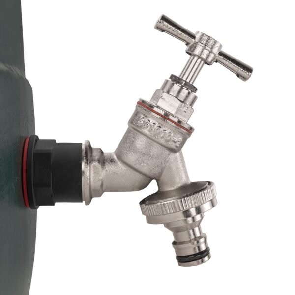 Water Butt Kit 3/4″ with Nickel Plated Quick Connect Tap and Water Butt Kits Free Shipping 9