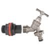 Water Butt Kit 3/4″ with Nickel Plated Quick Connect Tap and Water Butt Kits Free Shipping 23