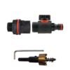 Water Butt Kit 3/4″ with In-Line Quick Connector Valve and New Arrivals Free Shipping 15