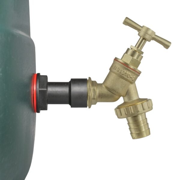 Water butt extension kit 1/2 inch with brass barbed tap – rainwater harvesting kit uk water butt kits free shipping 11