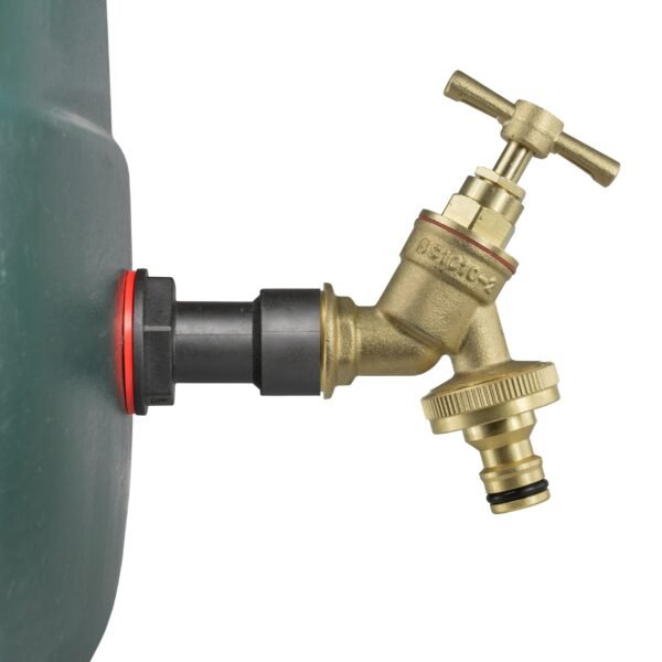 Water Butt Extension Kit 1/2″ with Brass Quick Connect Tap New Arrivals Free Shipping 13