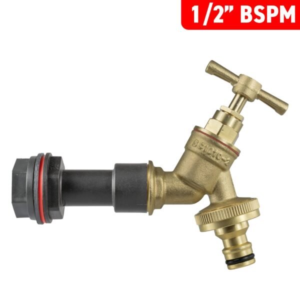 Water Butt Extension Kit 1/2″ with Brass Quick Connect Tap New Arrivals Free Shipping 15