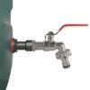 Water butt extension kit 1/2 inch with quick connect lever tap – rainwater harvesting kit uk water butt kits free shipping 21