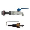 Water Butt Extension Kit 1/2" with Simple Lever Tap and